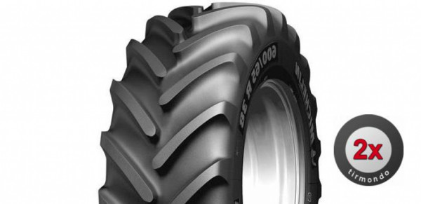 2x 540/65R34 MICHELIN MULTIBIB 145D (DA DECKE)