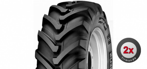 2x 280/80R20 MICHELIN XMCL 133A8