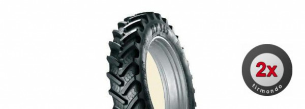 2x 380/90R46 BKT RT945 46T